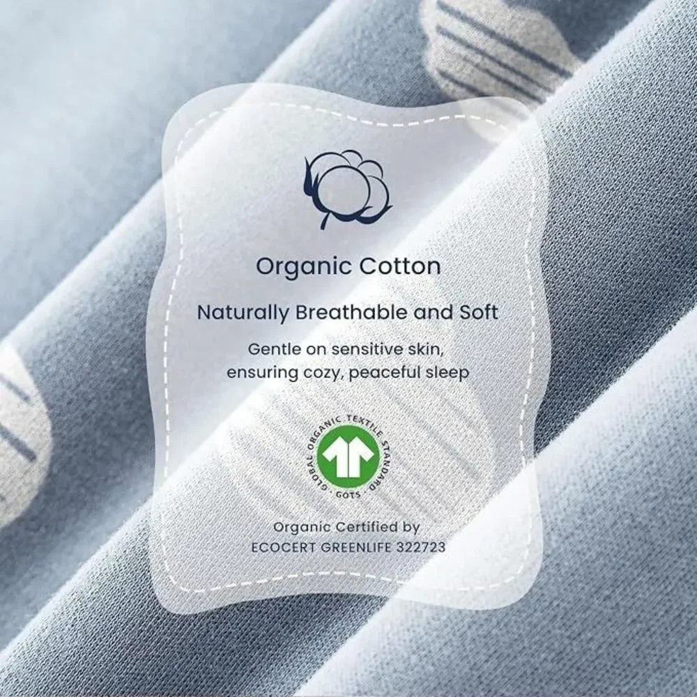 Kaiya Baby Camel Wool Sleep Sack 2.5TOG Long Sleeve 0-6Mnths Unisex Blue Sky New